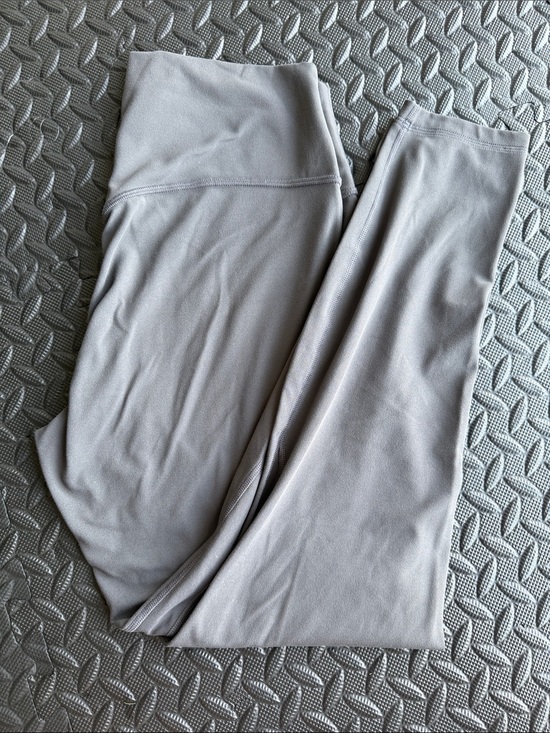 Pants - NWOT High-Rise Light Gray Workout Leggings